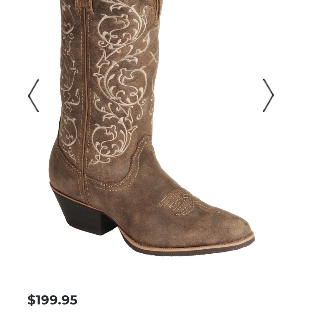 Barely Worn Twisted X Fancy Toe Boots